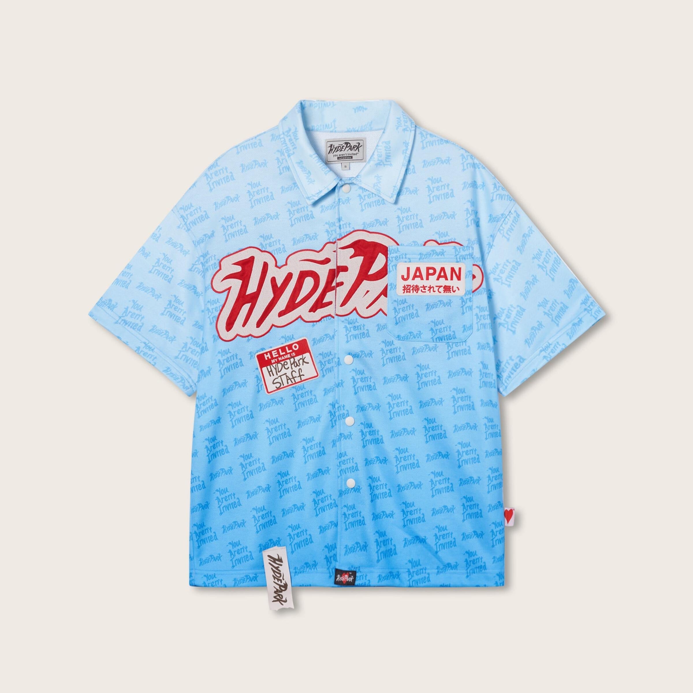 Hydepark| Slap Tape Work Shirt - Blue | ICON